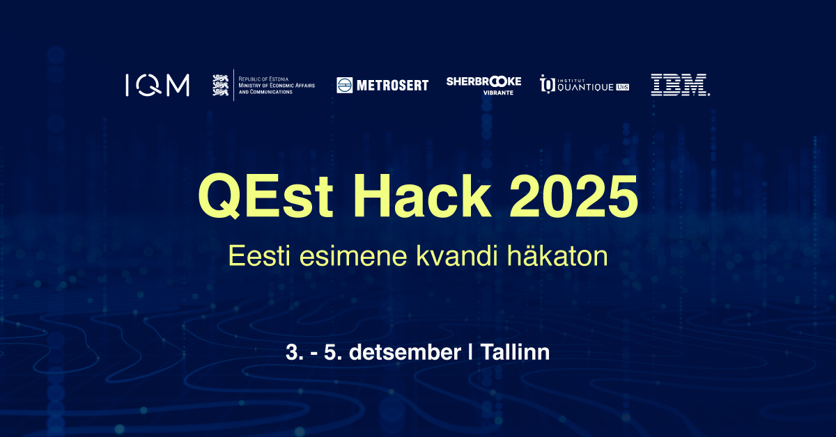 QEst Hack 2025 – Eesti esimene kvandi häkaton kutsub osalema!